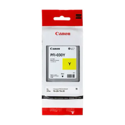 Canon PFI-030Y, Yellow, Pigment-based ink, 55 ml, 1 pc(s)
