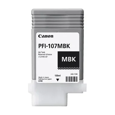 Canon PFI-107MBK, Matte black, Pigment-based ink, 1 pc(s)