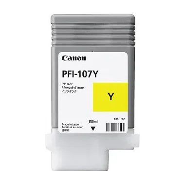 Canon PFI-107Y, Yellow, Pigment-based ink, 1 pc(s)