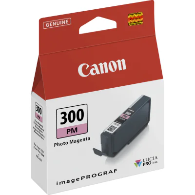 Canon PFI-300PM Photo Magenta Ink Cartridge, Photo magenta, 1 pc(s), 530 pages, Single pack