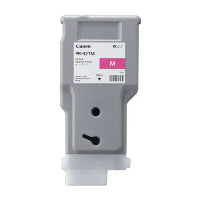 Canon PFI-321 M, Standard Yield, Magenta, Pigment-based ink, 300 ml, 1 pc(s), Single pack