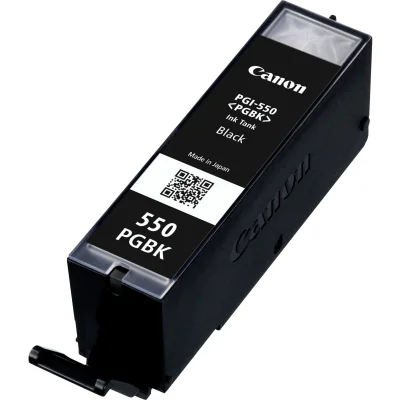 Canon PGI-550PGBK Pigment Black Ink Cartridge, Standard Yield, Black, Pigment-based ink, 1 pc(s), 300 pages