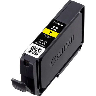 Canon PGI-72Y Yellow Ink Cartridge, Standard Yield, Yellow, Pigment-based ink, 1 pc(s), 377 pages