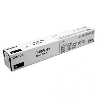 Toner Canon EXV49B, black, capacitate 36000 pagini, pentru iR Advance C3300i, 3320i, 3325i