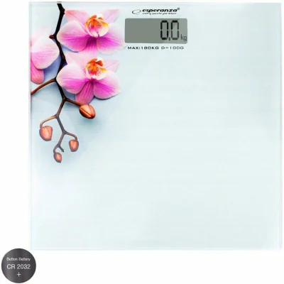 Cantar de baie Esperanza Orchid EBS010 180kg Alb "EBS010"