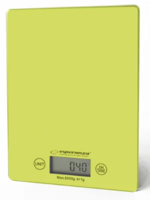 Cantar de bucatarie Esperanza Lemon EKS002G max. 5kg Verde "EKS002G"