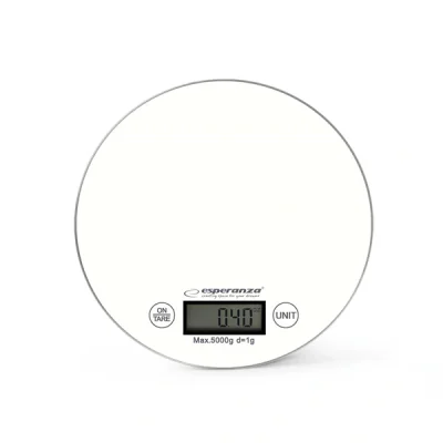 Cantar de bucatarie Esperanza Mango EKS003W max. 5kg Alb "EKS003W"