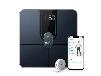 Cantar inteligent Eufy P2Pro, 16 masuratori detaliate, Wi-Fi, Bluetooth, max 180Kg "T9149111" - 0194644087517