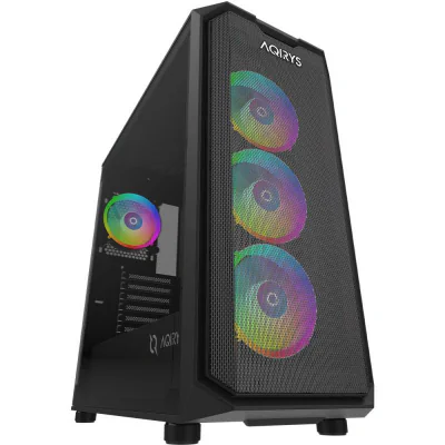 Carcasa AQIRYS Wezen PRO Mid Tower ARGB NEGRU