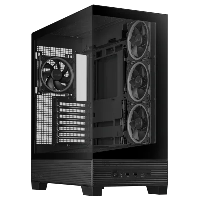 Carcasa ASUS A31 Plus TG ARGB, Mid Tower, Black