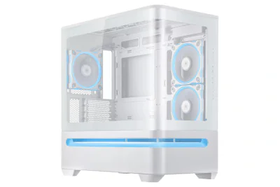 Carcasa ASUS Prime AP202 ARGB, Mini Tower, White