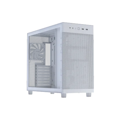 Carcasa ASUS PRIME AP303 TG White, Mid Tower, White