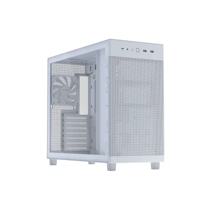 Carcasa ASUS PRIME AP303 TG White, Mid Tower, White