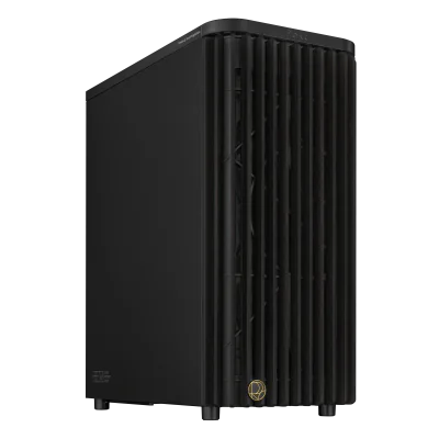 Carcasa ASUS ProArt PA401 Wood METAL PWM, RGB, Mid Tower, Black