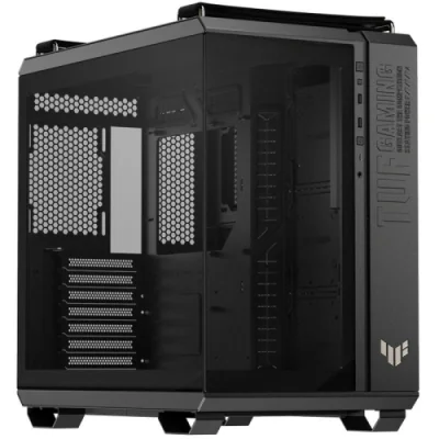 Carcasa ASUS TUF GAMING GT502 HORIZON TG ARGB BLACK, Da, Mid Tower, Black