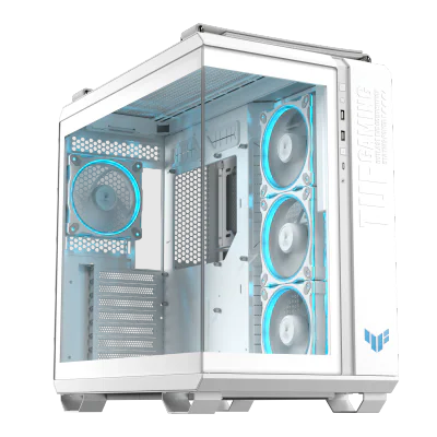 Carcasa ASUS TUF GAMING GT502 Horizon TG ARGB White, Da, Mid Tower, White