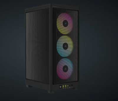 Carcasa Corsair 2000D Airflow RGB Mini-ITX NEGRU