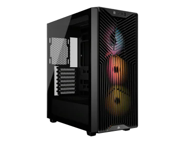 Carcasa CORSAIR 3200D RS ARGB, Mid Tower, Black