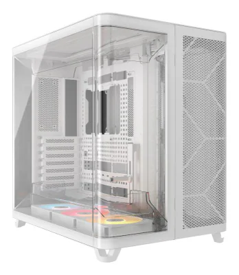 Carcasa CORSAIR AIR 5400 RS-R ARGB, Cube Tower, White
