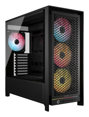 Carcasa CORSAIR FRAME 5000D RS ARGB, Mid Tower, Black