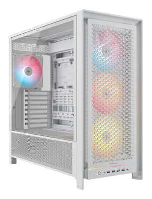 Carcasa CORSAIR FRAME 5000D RS ARGB, Mid Tower, White