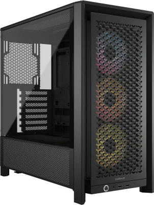 Carcasa CORSAIR FRAME 4000D RS ARGB, Mid Tower, Black