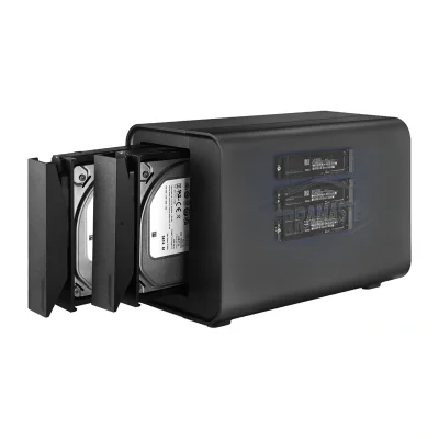 Carcasă DAS TERRAMASTER D5 Hybrid cu 5 compartimente