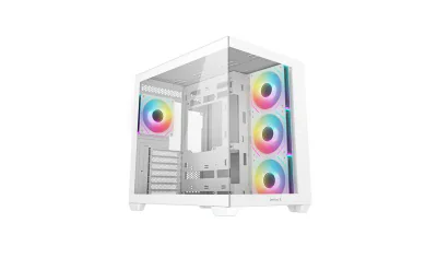 Carcasa DEEPCOOL CG530 4F, RGB, Mid Tower, White