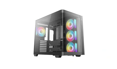 Carcasa DeepCool CG530U 4F, Mid Tower, Black