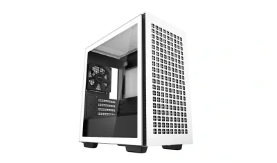 CARCASA DEEPCOOL CH370 WH, Micro ATX, fara sursa, sticla securizata, 1 x 120mm fan, USB 3.0 x 2, Jack 3.5mm x 1, white, "R-CH370-WHNAM1-G-1"