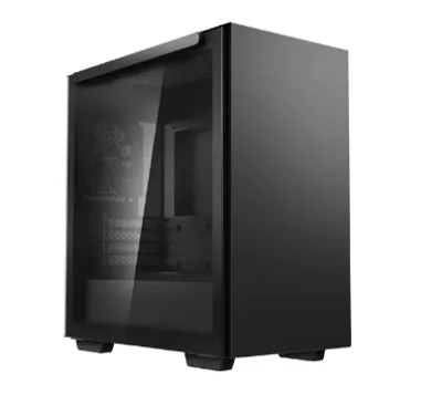 CARCASA DEEPCOOL MACUBE 110, Micro ATX, fara sursa, sticla securizata, 1 x fan, USB 3.0 x 2, Jack 3.5mm, mesh, "R-MACUBE110-BKNGM1N-G-1"