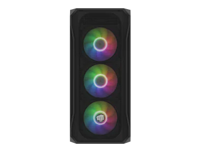 Carcasa FURY Shobo SH4F RGB, Mid Tower, Black
