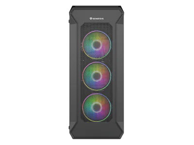 Carcasa GENESIS Irid 505 ARGB, Mid Tower, Black