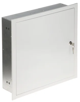 Carcasă îngropată STALFLEX MB-OMP4, 444 x 438 x 118 mm, oțel vopsit, placă de montaj din lemn