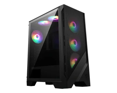Carcasa MSI MAG Forge 120A AIRFLOW, RGB, Mid Tower, Black