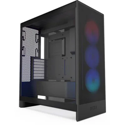 Carcasa NZXT H7 Flow RGB (2024), Mid-Tower, ATX, Negru "CM-H72FB-R1"