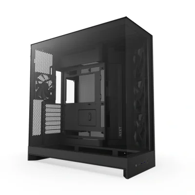 Carcasa NZXT H9 Flow (2025), Dual-Chamber, Mid-Tower, Negru "CM-H92FB-01"