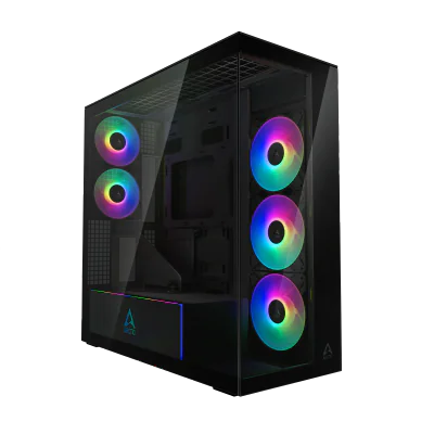 Carcasă PC ARCTIC Xtender VG Black (Mirror Sticlă)