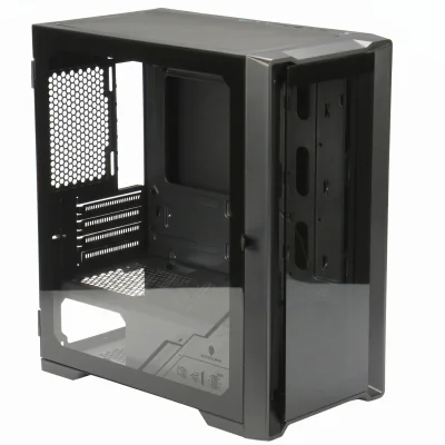Carcasă PC LOVINGCOOL LC-360J-BLACK, Middle Tower, sticlă securizată