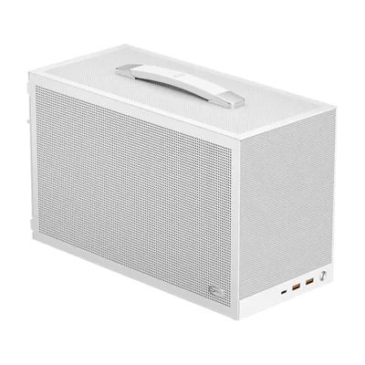 CARCASA PCCooler "K101 MESH", mini tower, office, fara sursa, compatibil sursa SFX, suporta 3xfan, USB-C x 1, USB 3.1 x 2, 3 sloturi expansiune, gri, "K101 MESH GY"