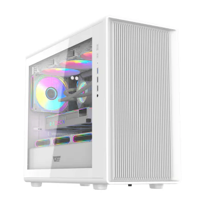 Carcasă pentru computer Darkflash DB460M (alb)