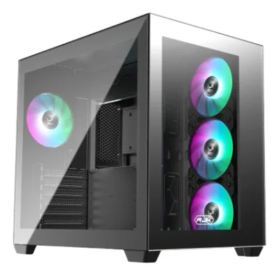 Carcasa RAIJINTEK PAEAN C7 TG4, MiddleTower, ATX, Negru "0R20B00234"
