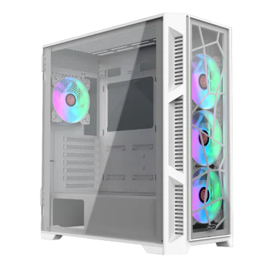 Carcasa RAIJINTEK PONOS ULTRA TG4, ATX, Alb "0R20B00227"