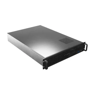 Carcasă server rack Lanberg E-ATX 650/12 19"/2U, 4x sloturi 2.5" + 6x sloturi 3.5", 7 sloturi expansiune