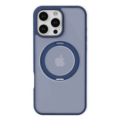Carcasă Torras Ostand Pro pentru iPhone 16 ProMax (albastru)