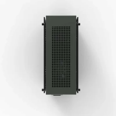 CARCASA Zalman "M2 mini", mini tower, gaming, compatibil sursa SFX, SFX-L, suporta 2xfan, 1xfan inclus, USB Type-C x 1, USBx1, 2 sloturi expansiune, gri, "M2 mini (Gray)"