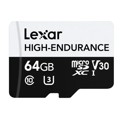 Card de memorie Lexar High-Endurance microSDHC/microSDXC 64GB
