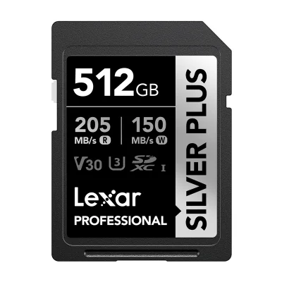Card de memorie Lexar Professional SILVER PLUS SDXC 512GB