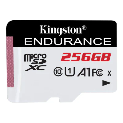 Card de Memorie MicroSDXC Kingston 256GB microSDXC UHS-I U1 V10 High-Endurance