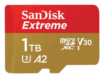 Card de Memorie SanDisk Extreme 1 TB 190/130 MB/s UHS-I U3